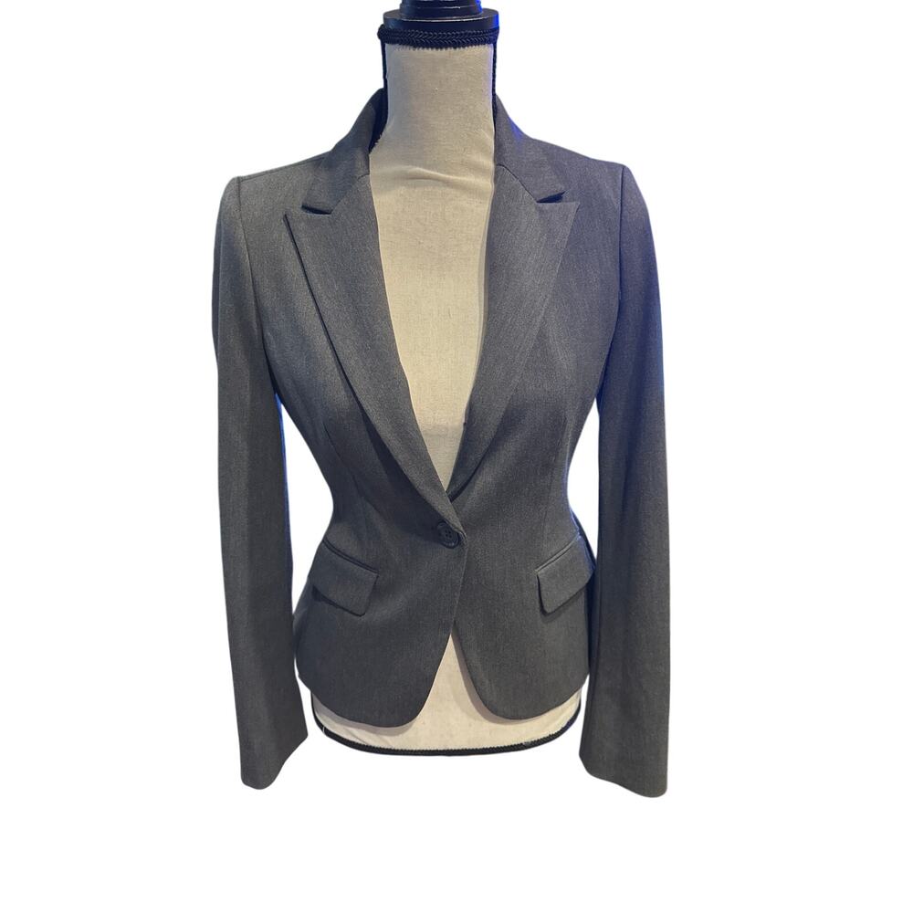 ⭐️ Women’s Express Classic Gray Suit Officewear Jacket Size 2